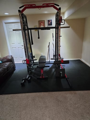 Customer photo review of M4-1.0 Home Gym Package