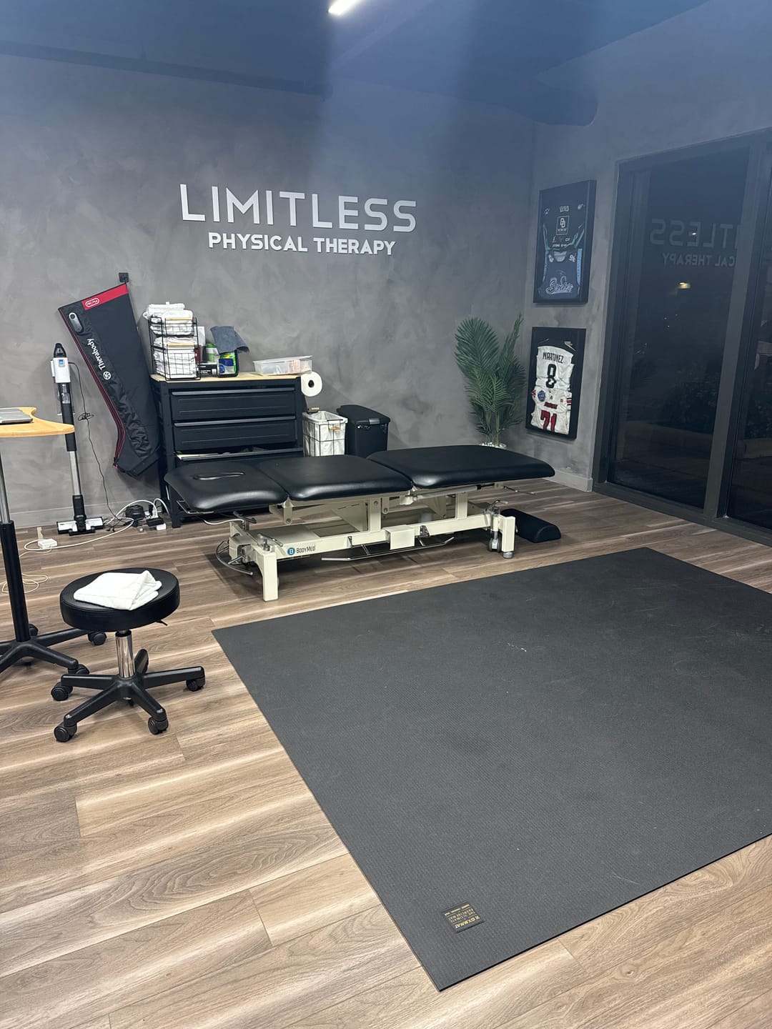 Customer photo review of GXMMAT Large Exercise Mat 6'x8'