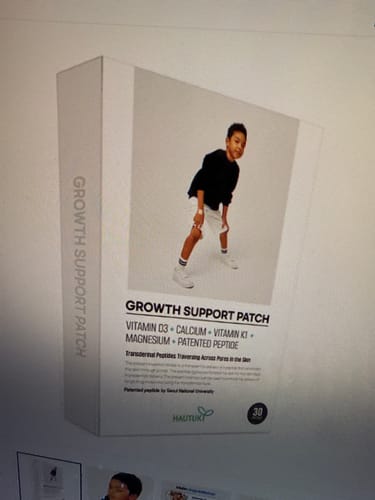 Customer photo review of HAUTUKI Growth Support Patch - 10 Month Supply (10Box) 50% OFF
