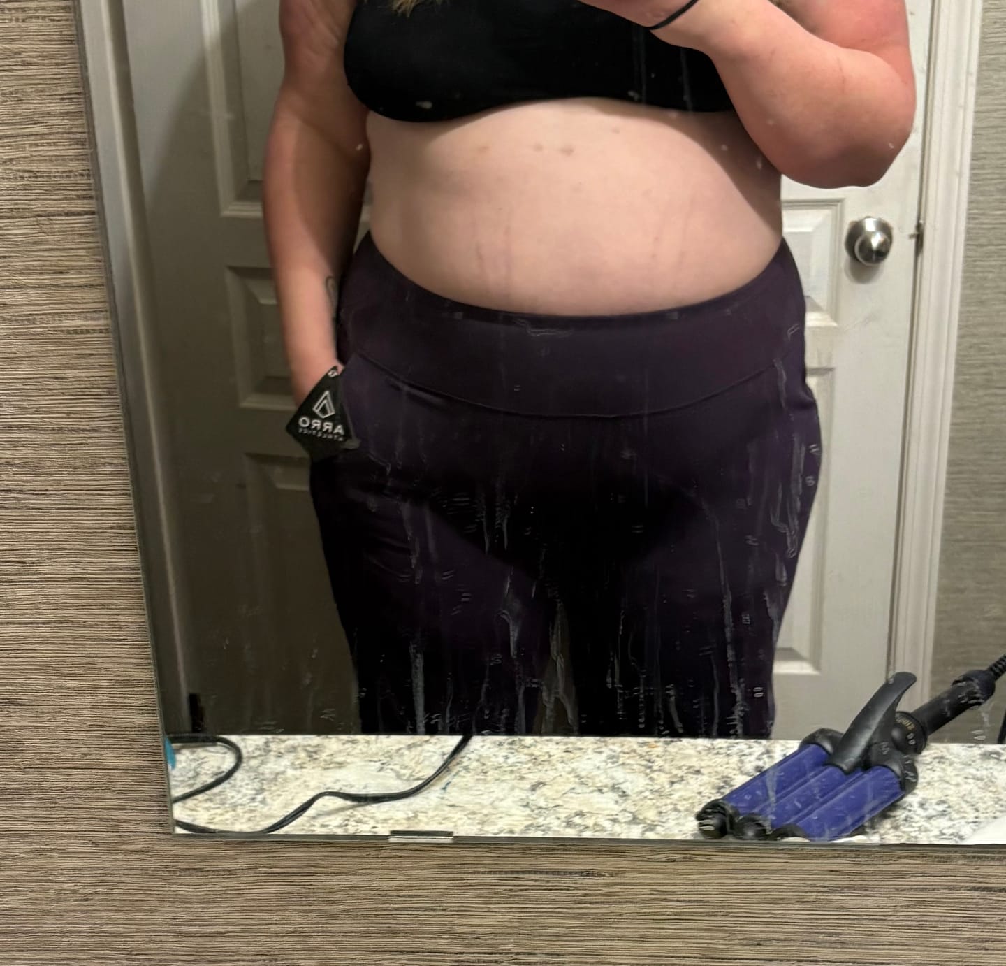 Customer photo review of FlexFit Wide Leg Pants