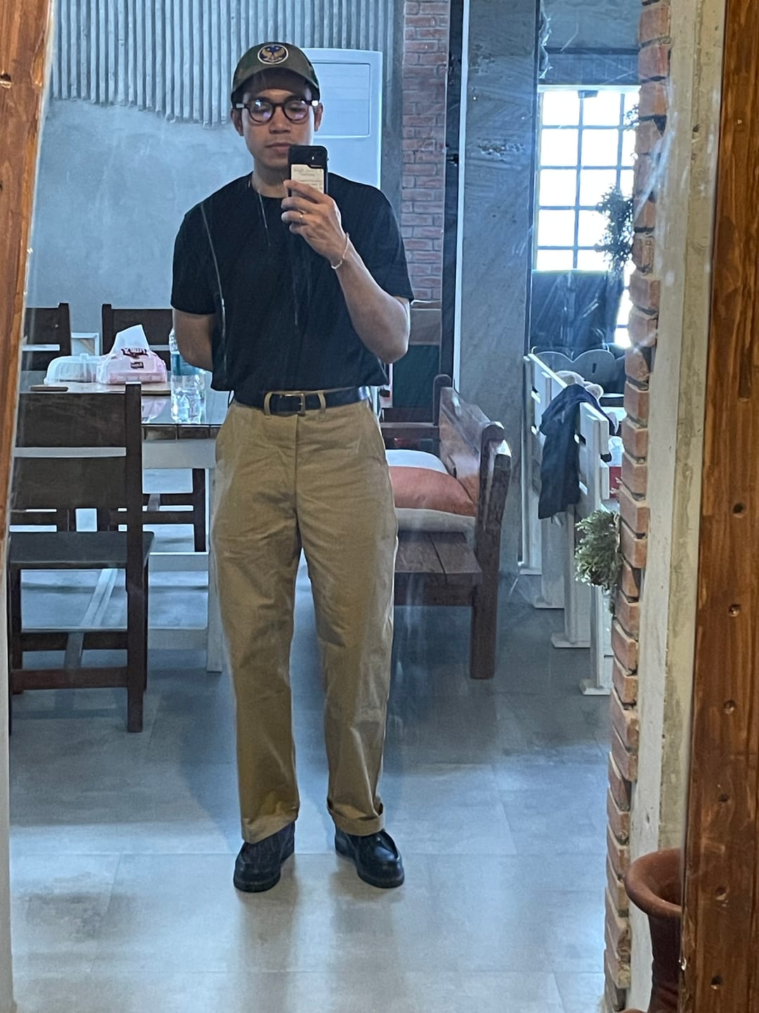 Customer photo review of 1944 USMC Officer Trousers - Khaki