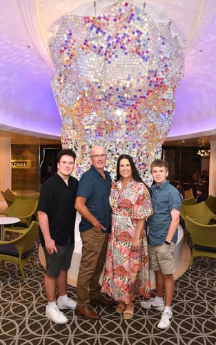 Customer photo review of Leah Floral Print Shirt Dress