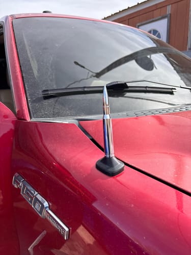 Customer photo review of PREMIUM BULLET ANTENNA