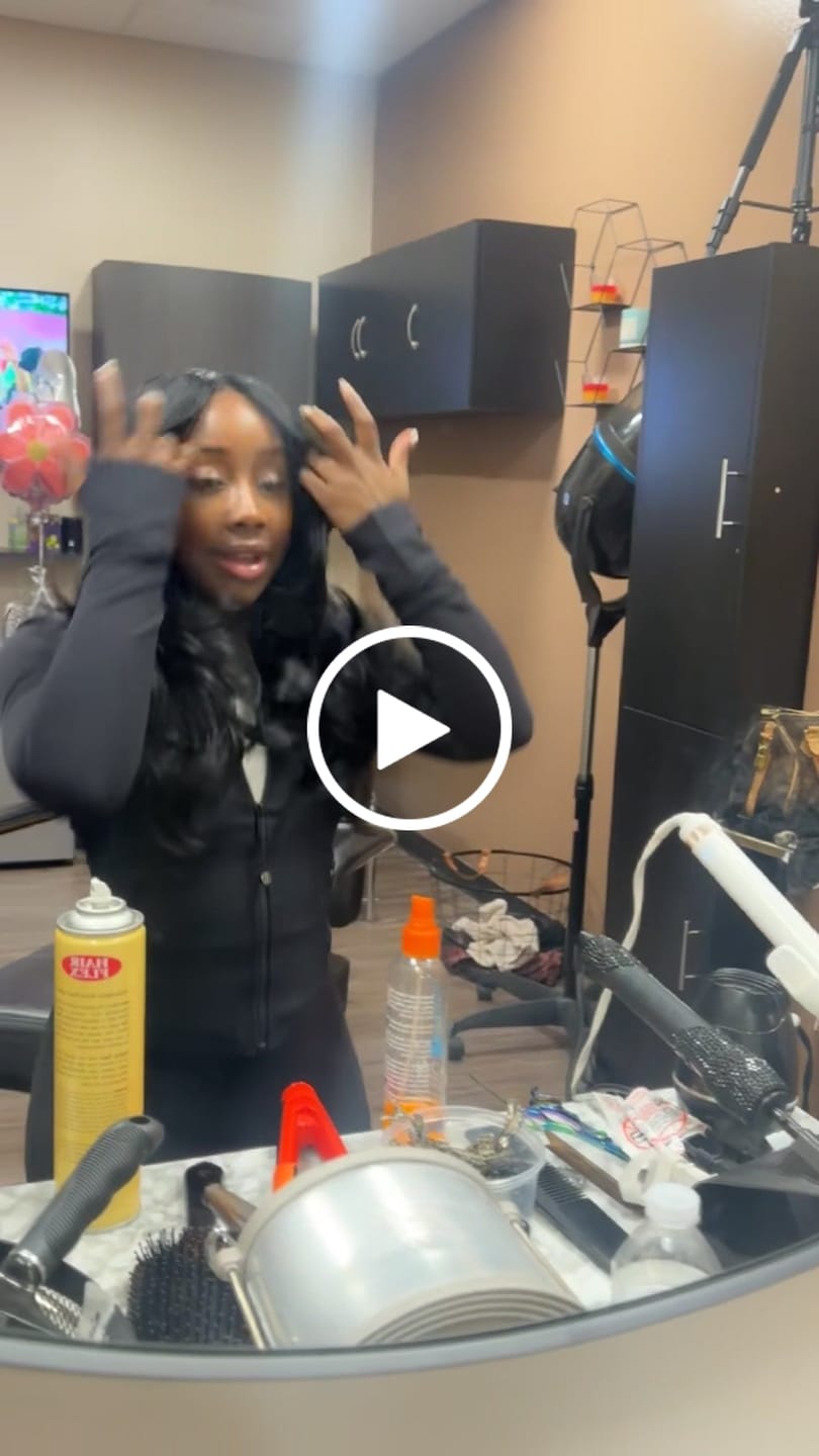 Customer video review of Raw Indian Straight Hair Extensions