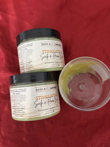 Customer photo review of BALM- Stimulating Scalp and Hair Balm