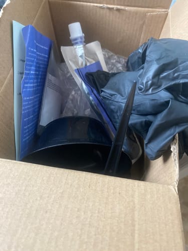 Customer photo review of Kit Lissage Au Tanin au Pépins de Raisin