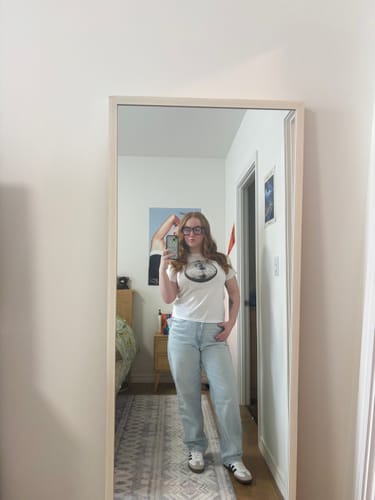 Customer photo review of studio 54 baby tee