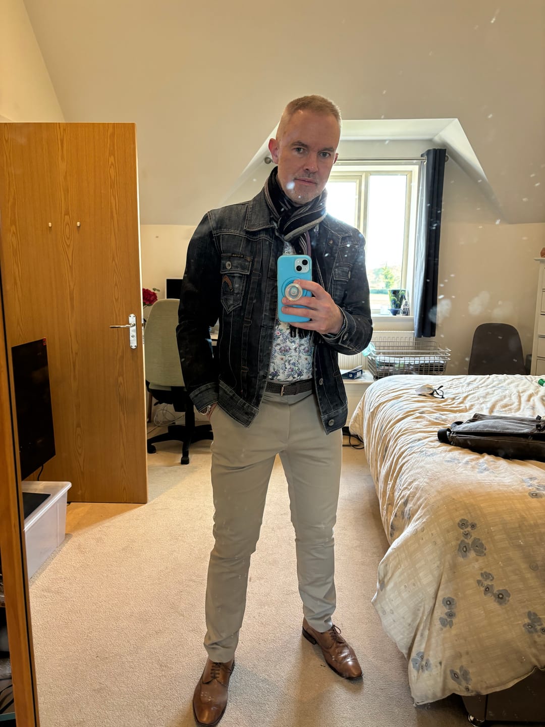 Customer photo review of PLATINUM SHIRT - Floral Print - RSW-616