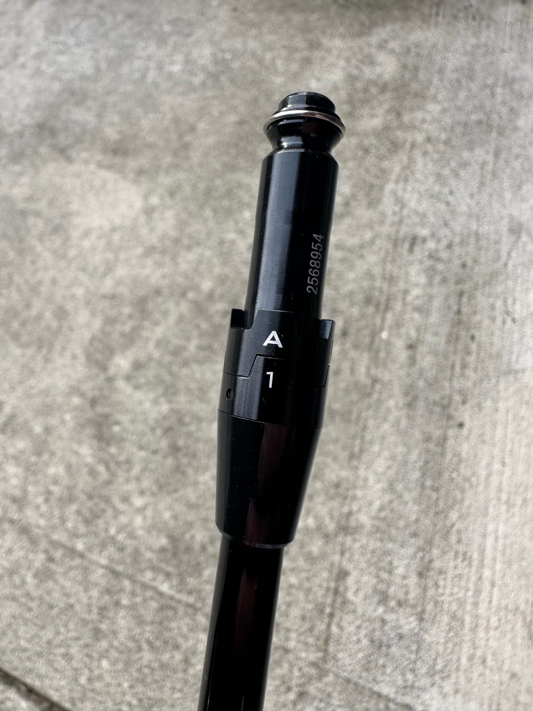 Customer photo review of Titleist Driver Compatible SureFit Shaft Adapter Sleeve
