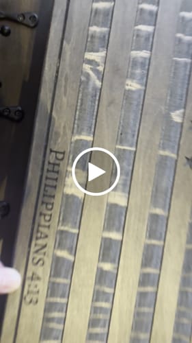 Customer video review of PERSONALIZABLE AMERICAN FLAG