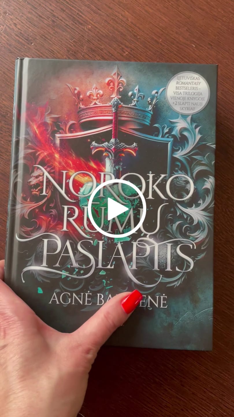Customer video review of Noroko rūmų paslaptis: lietuviškas romantasy bestseleris – visa trilogija vienoje knygoje + 2 slapti skyriai + spalvota puslapių briauna + autorės autografas