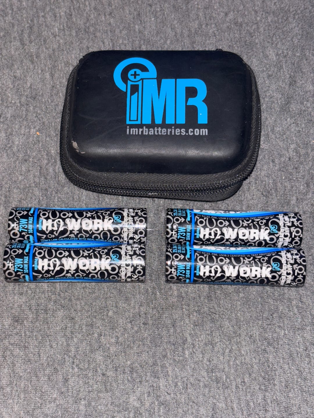 Customer photo review of Hohm Tech Work V2 18650 2547mAh 25.3A Battery
