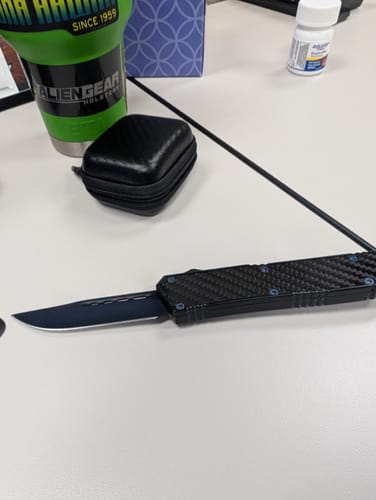 Customer photo review of BLUE DAMASCUS