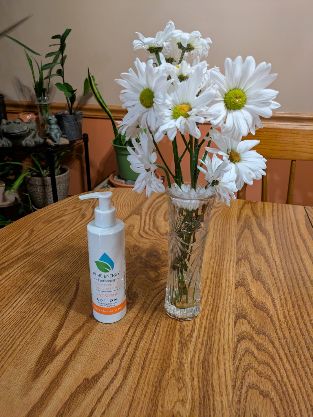 Customer photo review of Natural All Purpose Lotion 8 Oz (Satsuma)
