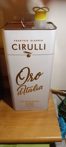 Customer photo review of 1 lattina di olio extravergine di oliva • 5 Litri