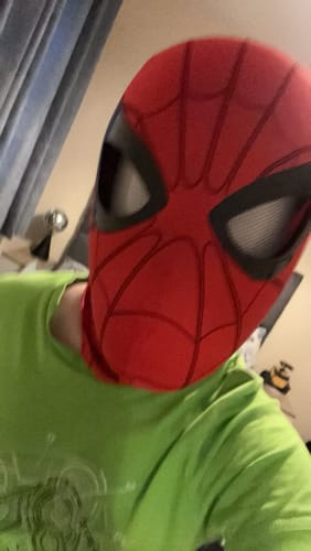 Customer photo review of The OG Spidey Gear™ - Winking Mask