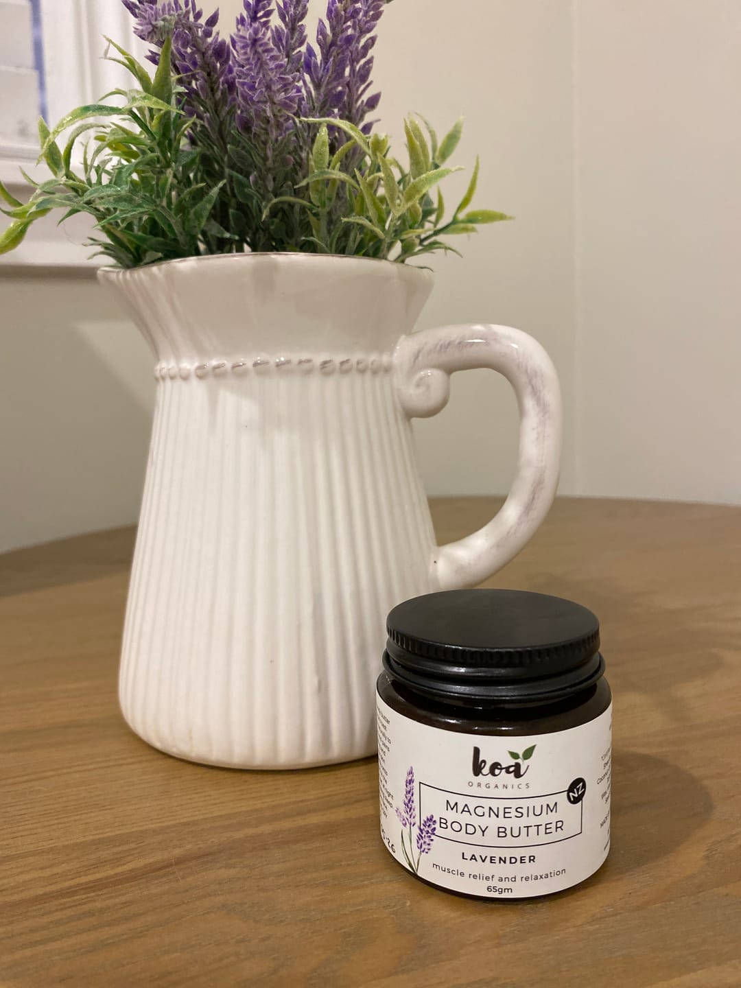Customer photo review of Magnesium Body Butter with Lavender