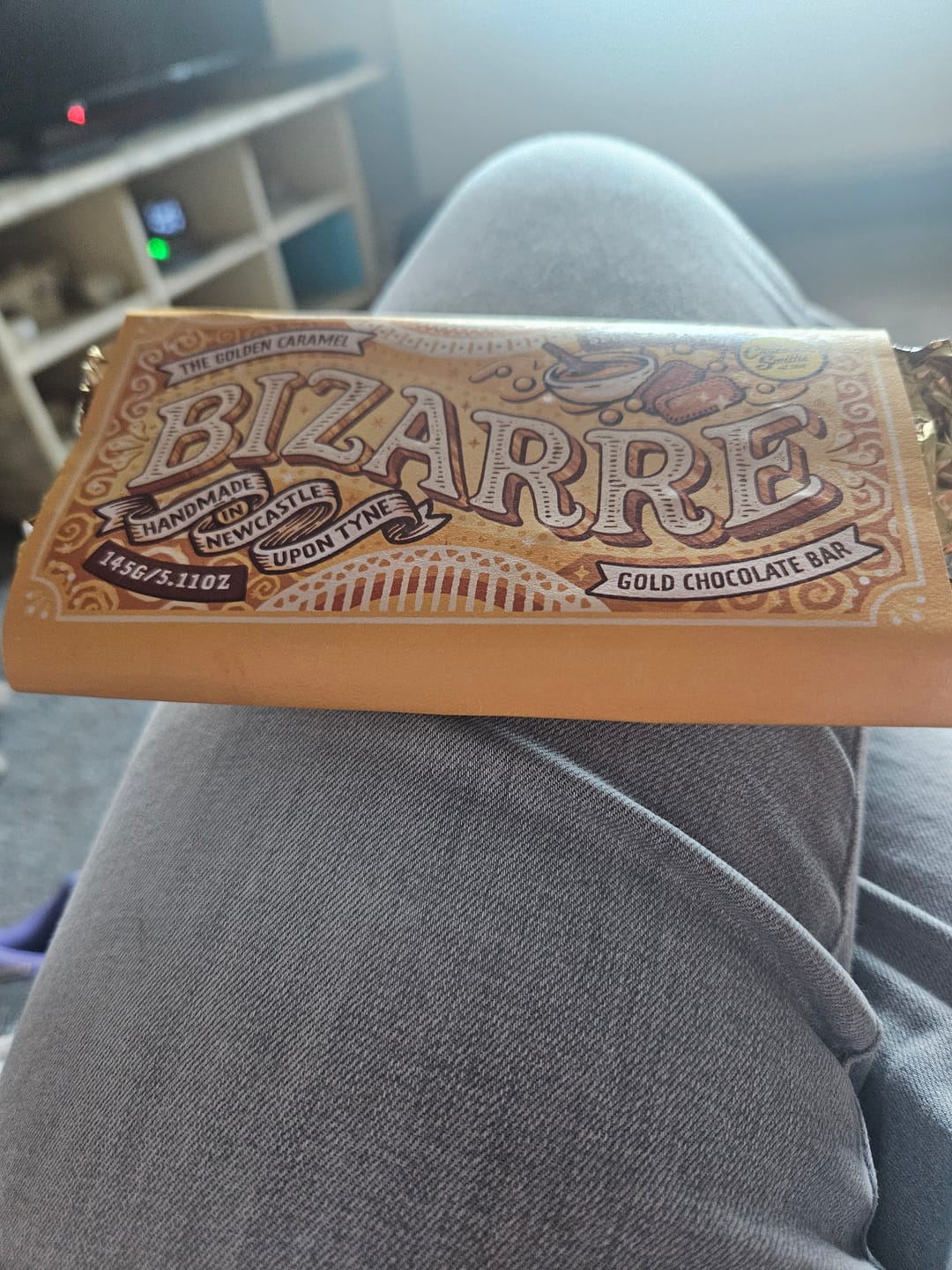 Customer photo review of The Golden Caramel Bizarre Bar 145g