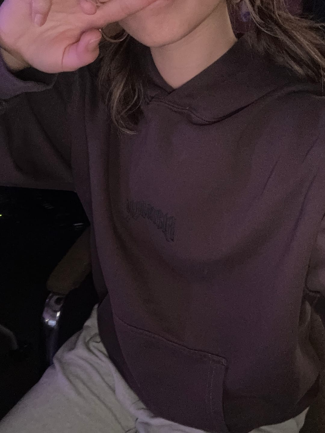 Customer photo review of W549 Rebel Hoodie