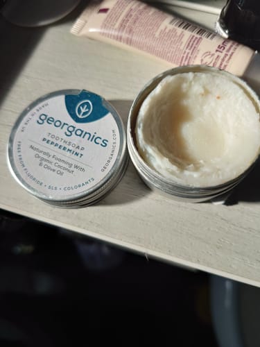 Customer photo review of Toothsoap - Peppermint