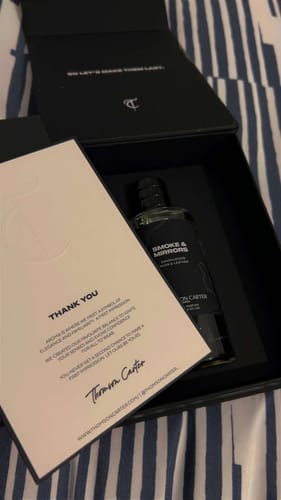 Customer photo review of Smoke & Mirrors | Eau de Parfum