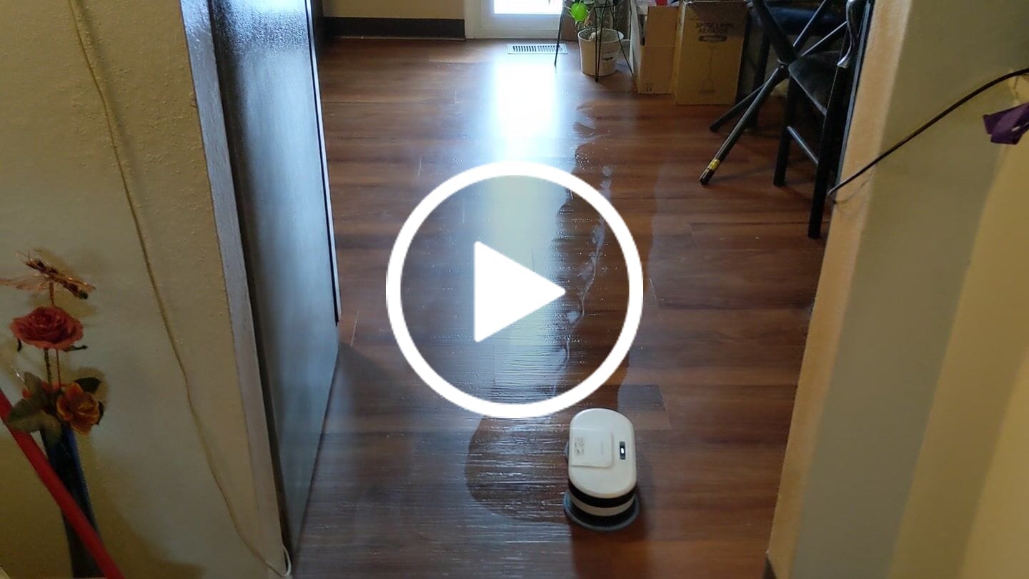 Customer video review of EVERYBOT Edge 2 Robot Mop - Whisper Quiet Smart Mopping Robot Cleaner