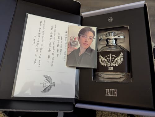 Customer photo review of ATEEZ HONGJOONG - HBD FAITH 2024 BIRTHDAY MD PERFUME