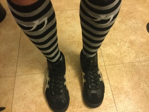 Customer photo review of Black Deadlift / Weightlifting Socks