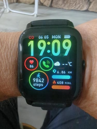 Customer photo review of Smart Watch | 1.8" HD | Fitness Tracker