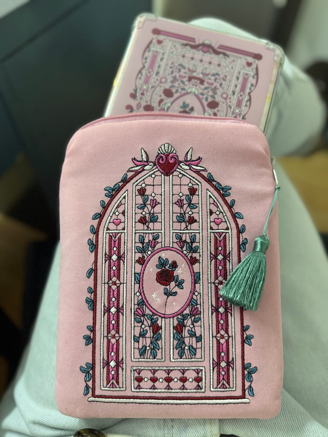 Customer photo review of Sugar & Spice Kindle & E-Reader Sleeve
