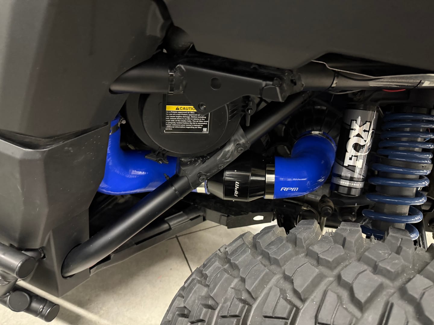 Customer photo review of RPM Polaris XPEDITION Clutch Intake Tube