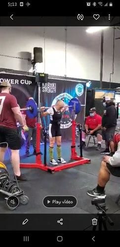 Customer photo review of Black Deadlift / Weightlifting Socks