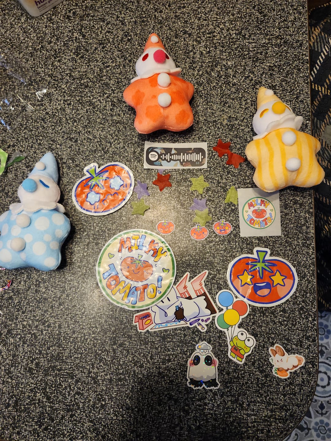 Customer photo review of Cute Lil Clown Plushies!