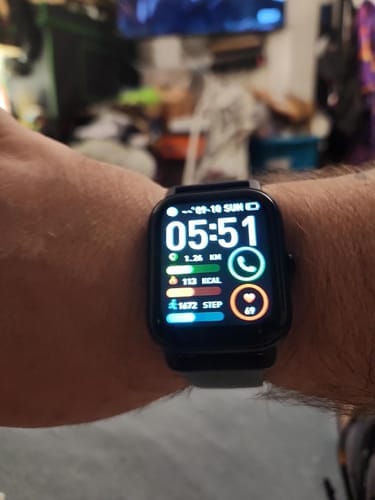 Customer photo review of Smart Watch | 1.8" HD | Fitness Tracker