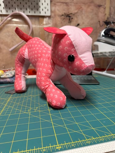 Customer photo review of 7 Exclusive Animal Pattern PDFs (Sent via Email)