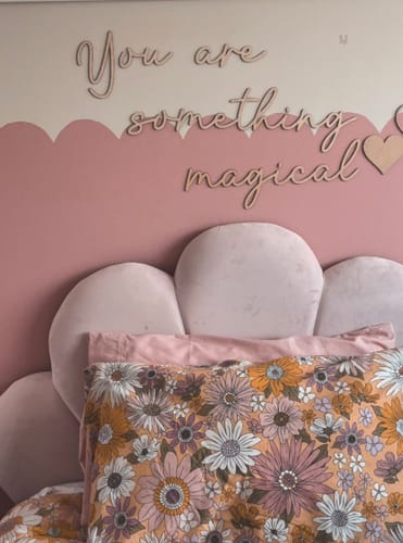 Customer photo review of You Are Something Magical Wall Art