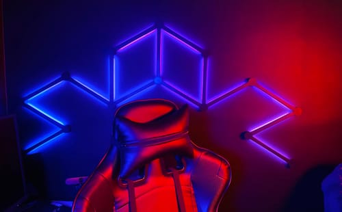 Customer photo review of Smart Wall Light Lines