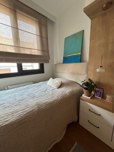 Customer photo review of Waffle Yatak Örtüsü Bej