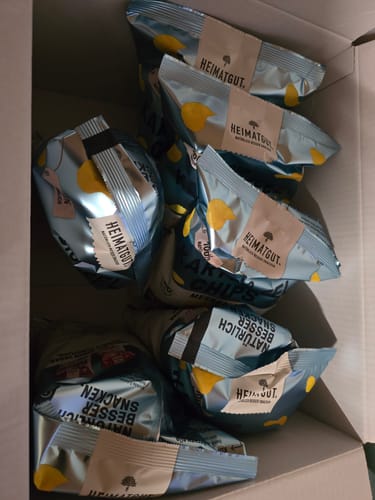 Customer photo review of Bio Kartoffelchips Meersalz