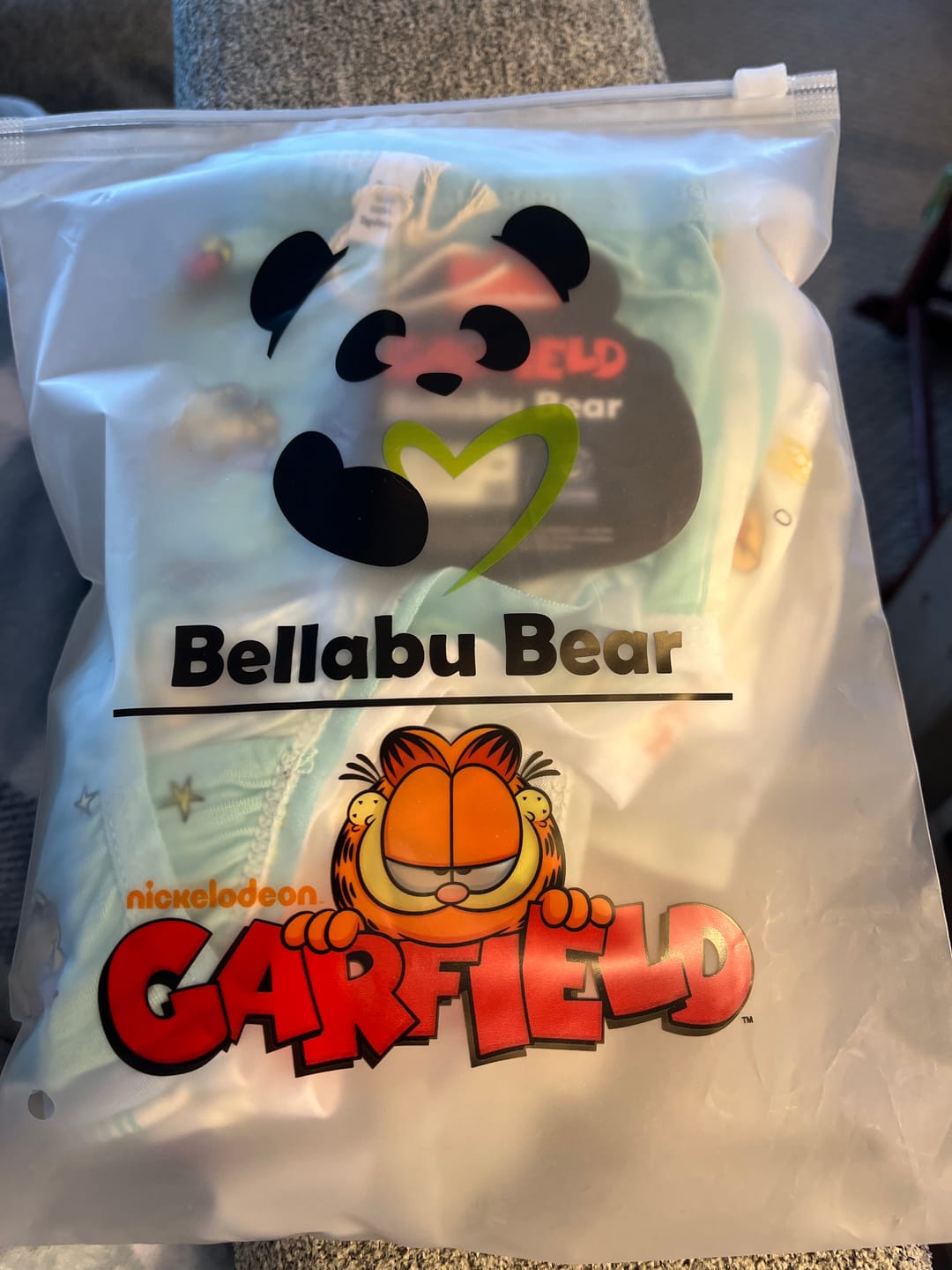 Customer photo review of Garfield Bamboo Girls' Underwear 7-Pack