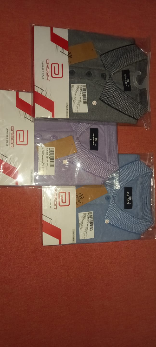 Customer photo review of Golf Polo - Collar T-Shirts Pack Of 3 Combo For Men | Ariser