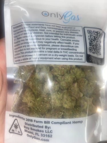 Customer photo review of THCa Greenhouse Smalls