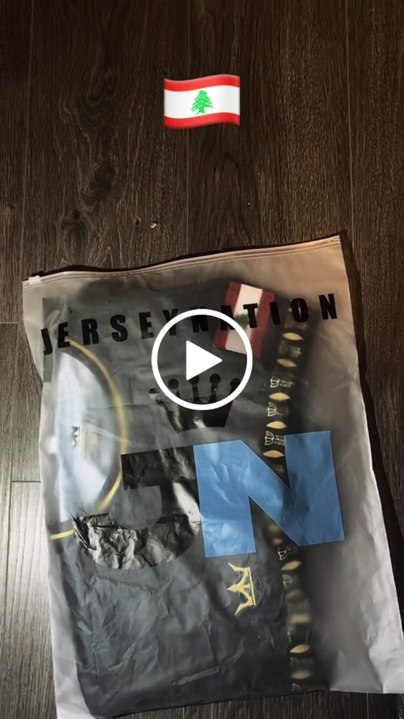 Customer video review of Lebanon Custom Football Jersey