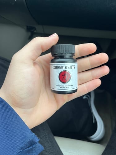 Customer photo review of Strength Salts (Athletic Salts)