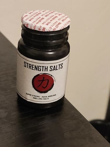 Customer photo review of Strength Salts (Athletic Salts)