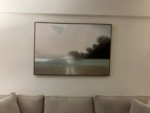 Customer photo review of Modern Landscape Painting #ABLH43