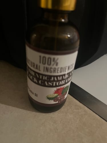 Customer photo review of 100% Authentic Jamaican Castor Oil