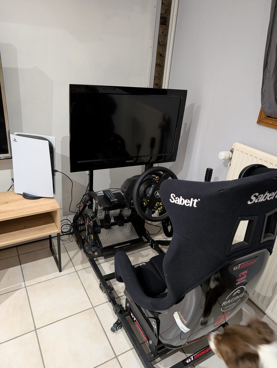 Customer photo review of ART Simulator Single Monitor Mount