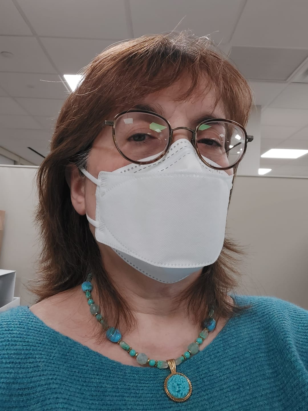 Customer photo review of N95 Respirator Face Mask Made in Canada (Regular)
