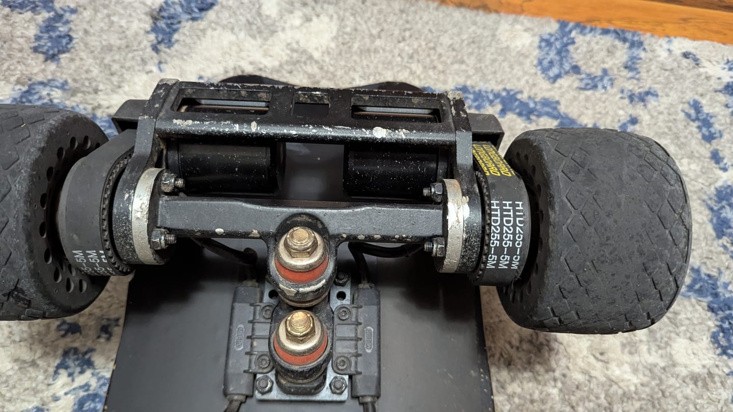 Customer photo review of Electric Skateboard Drive Belt